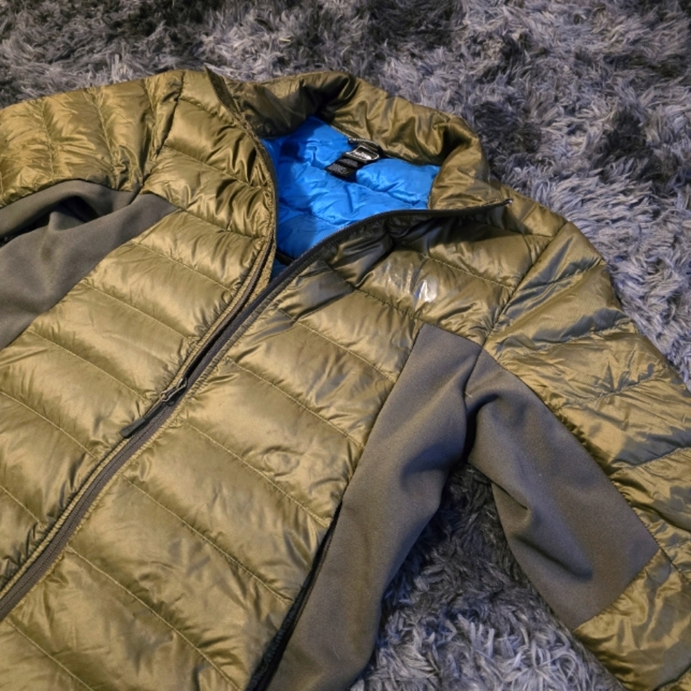 Mens The North Face Puffy Insulated Jacket M